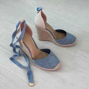 Wedge Espadrille High Heel Size 7